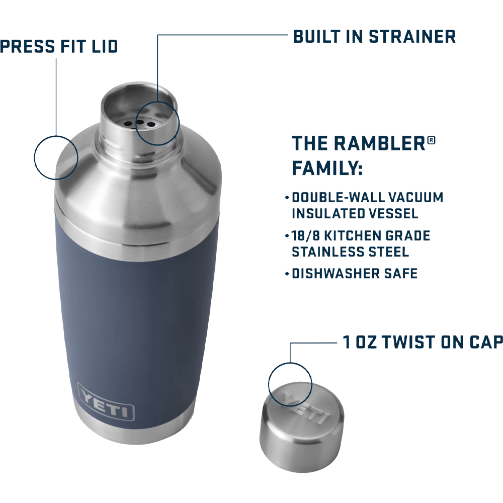 Rambler 20 oz Cocktail Shaker