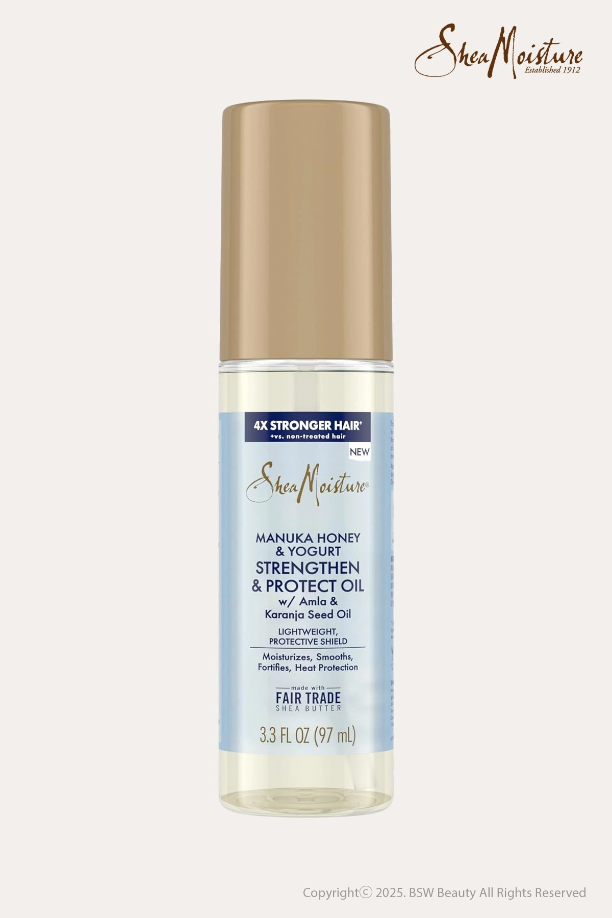 SHEA MOISTURE MANUKA/YOGURT STRENGTHEN/PROTECT OIL 3.3oz