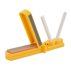 Smith's Tool Sharpener - Pre-Aligned Carbide Blades with Diamond Stone | SMCCD4