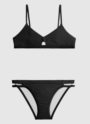 Summer Essentials Bralette Tankini - Black