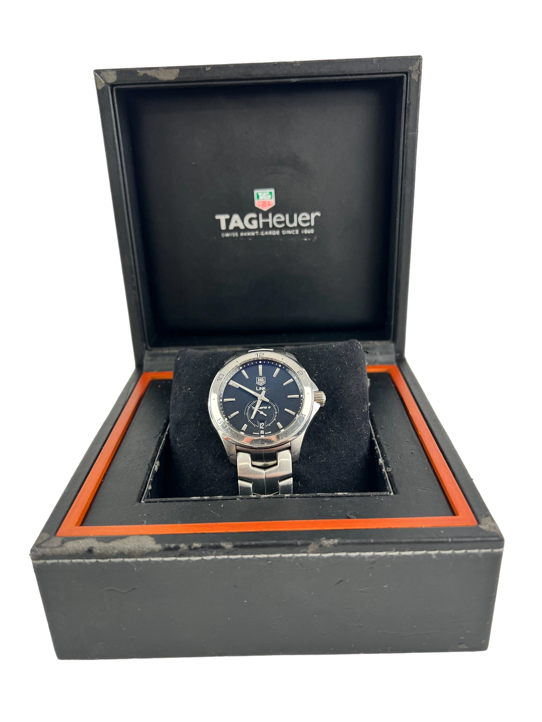 Tag Heuer Silver Link Calibre 6 Mens Watch