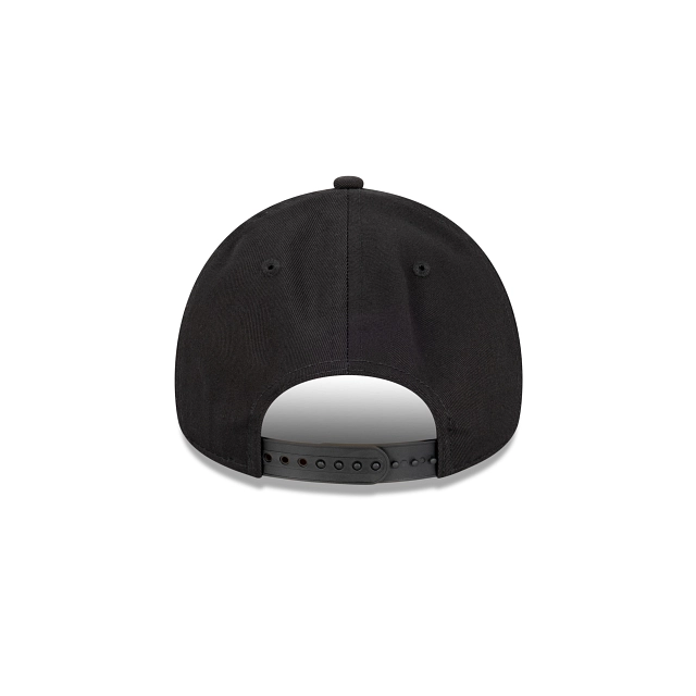 The Dolphins NRL Essentials Black on Black 9FORTY A-Frame Snapback