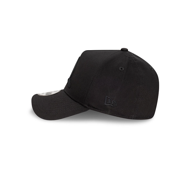 The Dolphins NRL Essentials Black on Black 9FORTY A-Frame Snapback