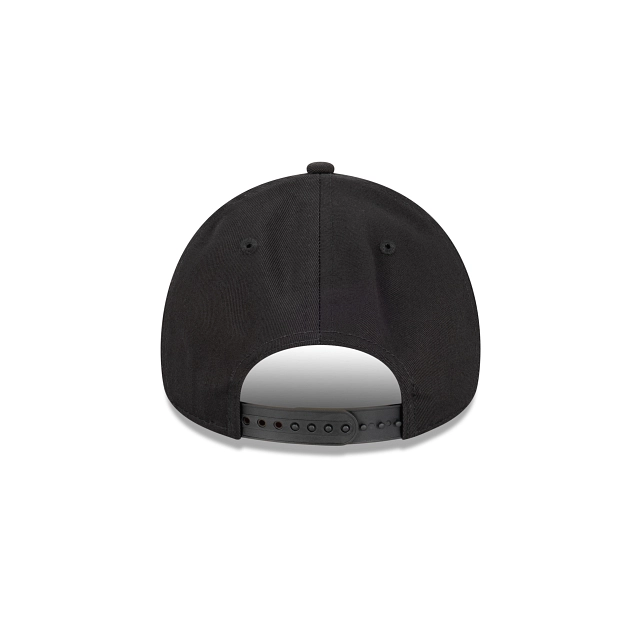 The Dolphins NRL Essentials Black on Black 9FORTY A-Frame Snapback