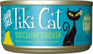 Tiki Cat Puka Puka Luau Grain Free Succulent Chicken in Chicken Consomme Canned Cat Food