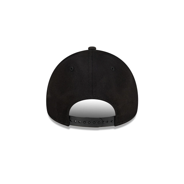 Washington Nationals Black with Official Team Colours Logo 9FORTY A-Frame Snapback