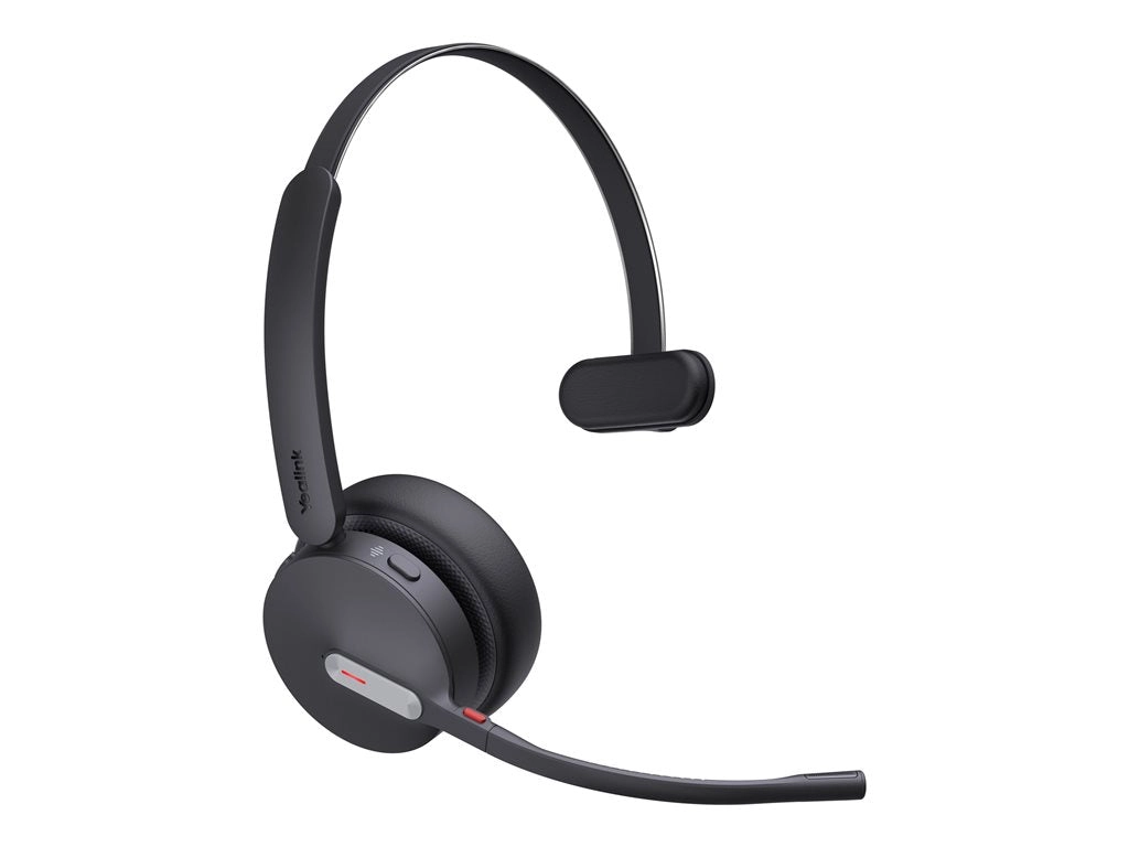 Yealink BH70 Mono - Headset - on-ear - Bluetooth - wireless - USB-C via Bluetooth adapter - black - Optimized for UC BH70 MONO UC USB-C