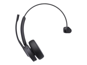 Yealink BH70 Mono - Headset - on-ear - Bluetooth - wireless - USB-C via Bluetooth adapter - black - Optimized for UC BH70 MONO UC USB-C