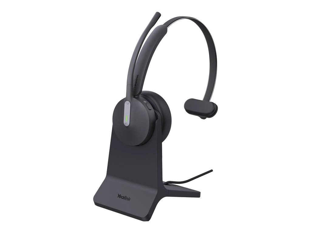 Yealink BH70 Mono - Headset - on-ear - Bluetooth - wireless - USB-C via Bluetooth adapter - black - Optimized for UC BH70 MONO UC USB-C